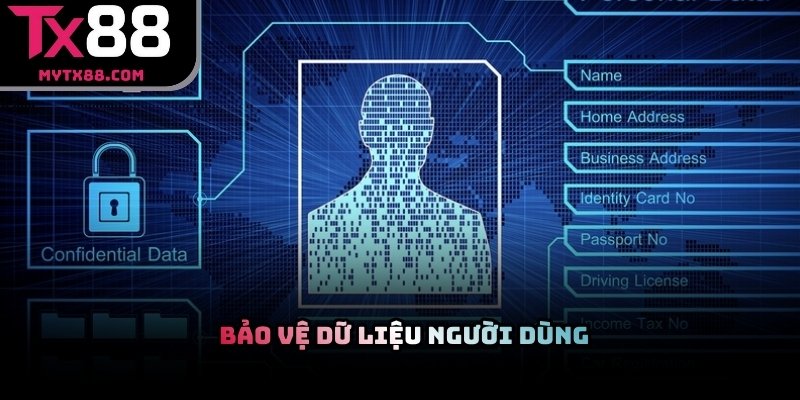 Hệ thống TX88 bảo vệ dữ liệu người dùng an toàn