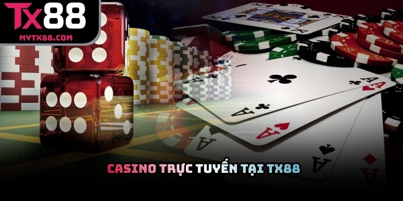Người dùng trải nghiệm casino trực tuyến trên TX88