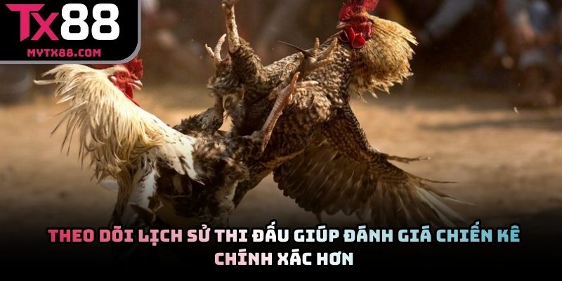Theo dõi lịch sử thi đấu giúp đánh giá chiến kê chính xác hơn