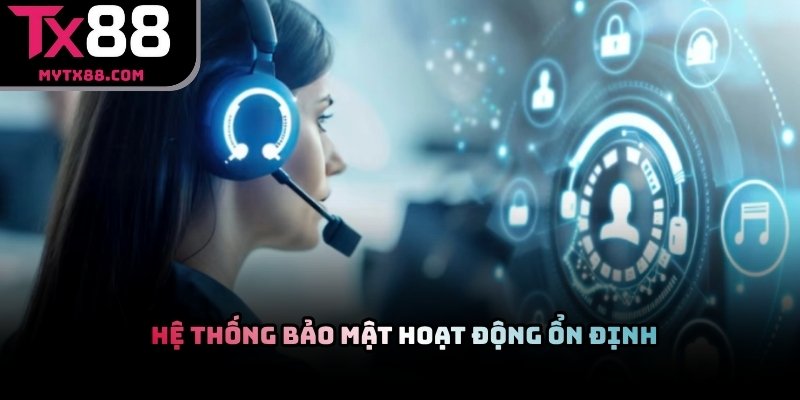 Hệ thống bảo mật TX88 kiểm soát dữ liệu an toàn