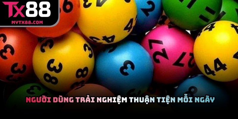 Người dùng trải nghiệm TX88 thuận tiện mỗi ngày