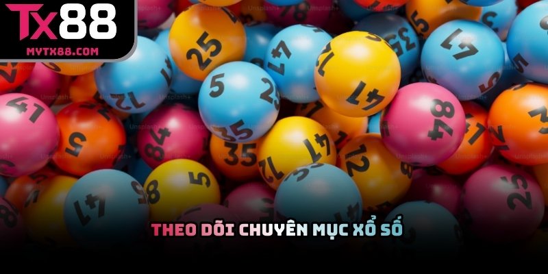 Người chơi theo dõi chuyên mục xổ số miền Bắc trên TX88